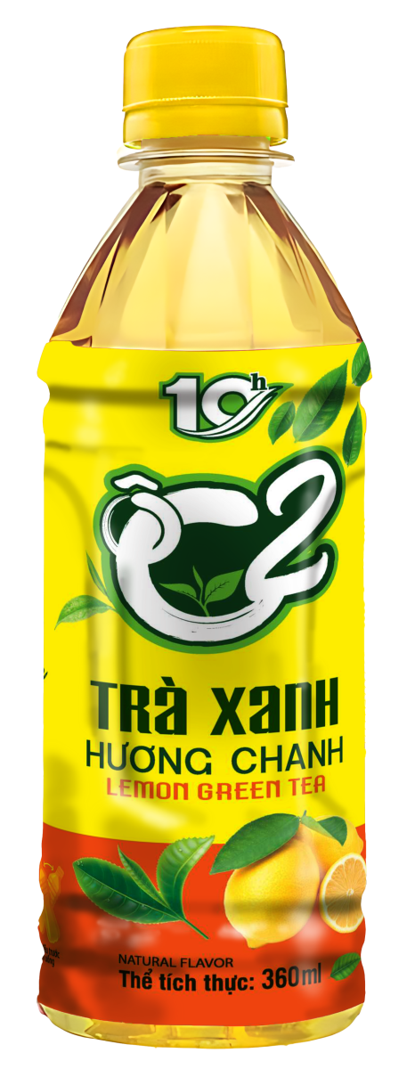 TCB Nước trà xanh hương chanh ÔC2 10h